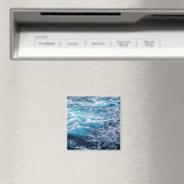 Waves Blue Ocean Summer Beach Magneet (Insitu (Vaatwasser))