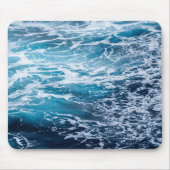 Waves Blue Ocean Summer Beach Muismat (Voorkant)