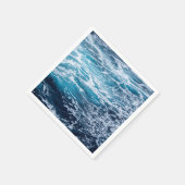 Waves Blue Ocean Summer Beach Servet (Hoek)