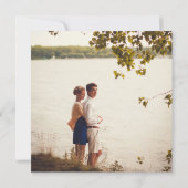 Waves bruiloft Save The Date (Achterkant)