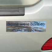 Waves - Bumpersticker (Op auto)