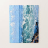 Waves die in Hawaï kruipen - 11x14 inch Legpuzzel (Verticaal)