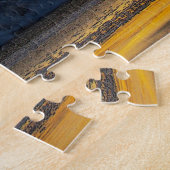 Waves die op Kauai Beach kruipen op Sunset, Hawaii Legpuzzel (Zijkant)