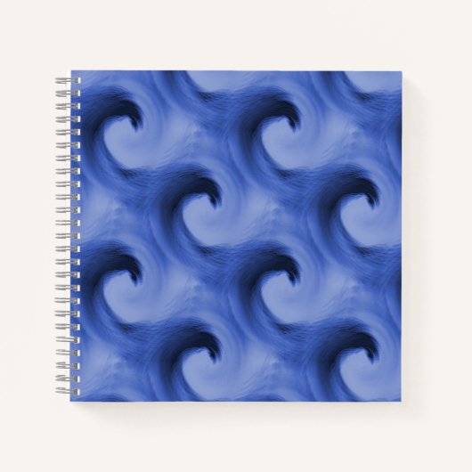 Waves en bleu...... notitieboek (Voorkant)