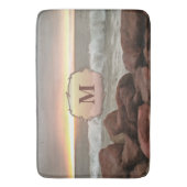 Waves en Boulders 0893 Badmat (Voorkant Verticaal)