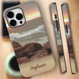 Waves en Boulders 0893 Case-Mate iPhone 14 Pro Max Hoesje