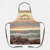 Waves en Boulders 0893 Schort (Voorkant)