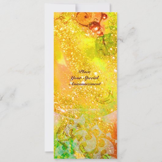 WAVES, felrood, bruin roze goureuzen Kaart (Achterkant)