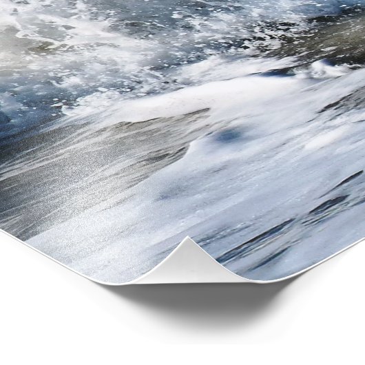 WAVES FOTO AFDRUK (Hoek)