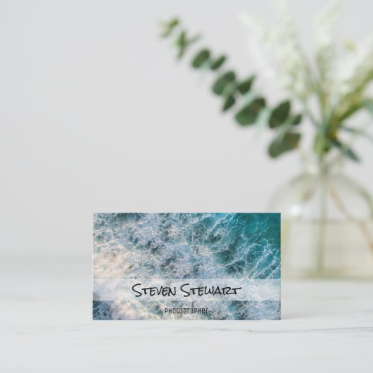Waves | Fotograaf Visitekaartje (Staand voorkant)