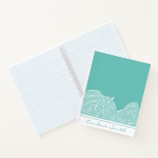 Waves Gepersonaliseerd Notitieboek (Binnen)