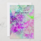 WAVES, heldere, paarse groene, roze goudsparren (Voorkant)