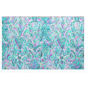 WAVES Ikat Tribal Nautical Waterverf Stof (Fat Quarter)
