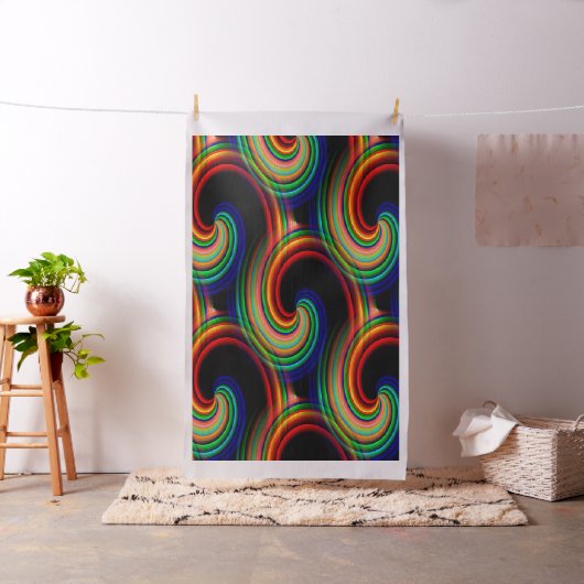 Waves in kleuren.... stof (Voorbeeld)