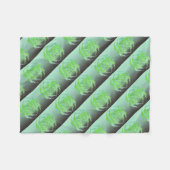 Waves in Swirls Fleece Deken (Voorkant (Horizontaal))