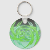Waves in Swirls Sleutelhanger (Voorkant)