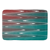 Waves in wit badmat (Voorkant)