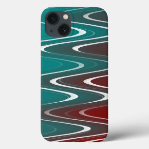 Waves in wit Case-Mate iPhone case