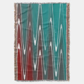 Waves in wit deken (Voorkant Verticaal)