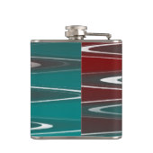 Waves in wit heupfles (Achterkant)