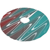 Waves in wit kerstboom rok (Gekanteld)