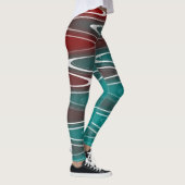 Waves in wit leggings (Rechts)