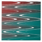 Waves in wit tegeltje (Voorkant)