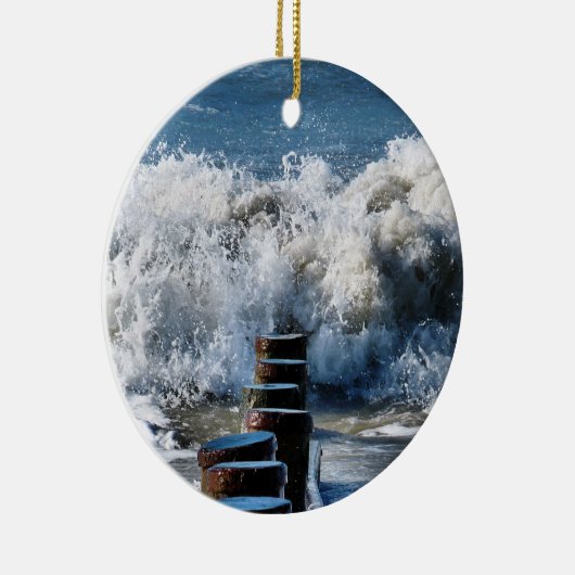 WAVES KERAMISCH ORNAMENT (Rechts)