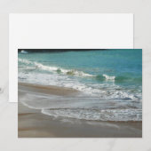 Waves Lapping op de Beach Turquoise Blue Ocean (Voorkant / Achterkant)