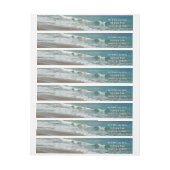 Waves Lapping op de Beach Turquoise Blue Ocean (Vel)