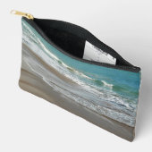 Waves Lapping op de Beach Turquoise Blue Ocean Etui (Open)