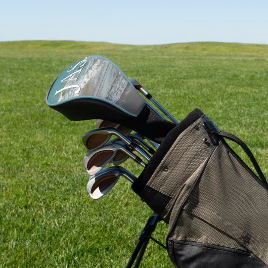 Waves Lapping op de Beach Turquoise Blue Ocean Golfheadcover (Insitu)