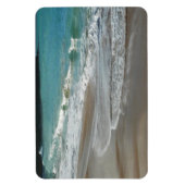 Waves Lapping op de Beach Turquoise Blue Ocean Magneet (Verticaal)