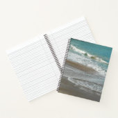 Waves Lapping op de Beach Turquoise Blue Ocean Notitieboek (Binnen)