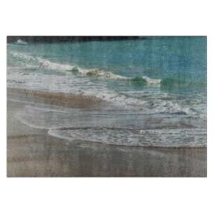 Waves Lapping op de Beach Turquoise Blue Ocean Snijplank
