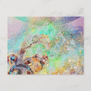 WAVES / MAGISCHE BUTTERFLES-PLANT BRIEFKAART