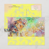 WAVES / MAGISCHE BUTTERFLES-PLANT BRIEFKAART (Voorkant / Achterkant)