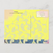 WAVES / MAGISCHE BUTTERFLES-PLANT BRIEFKAART (Achterkant)