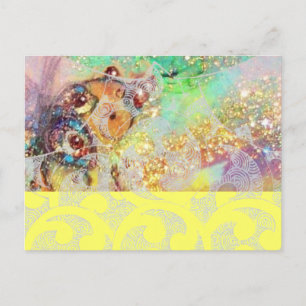 WAVES / MAGISCHE BUTTERFLES-PLANT BRIEFKAART