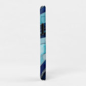 Waves - Mixed Media Blauw Abstract Case-Mate iPhone Case (Achterkant/rechts)
