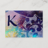 WAVES Monogram Visitekaartje (Achterkant)