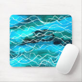 "Waves" Mousepad Muismat (Met muis)
