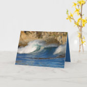 Waves_near_big_sur Kaart (Gele Bloem)