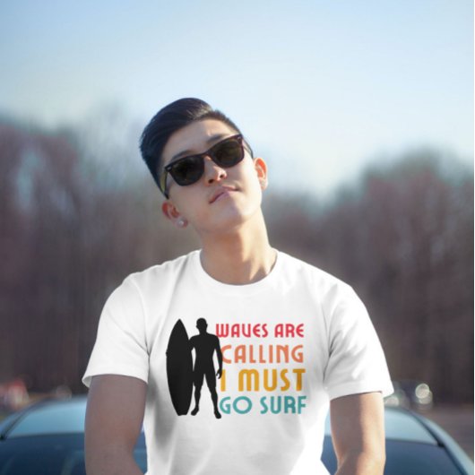 Waves noemt grappige zomergrafiek t-shirt