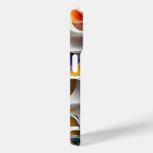 Waves of Color Geometry Case-Mate iPhone Case (Achterkant / Rechts)