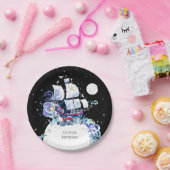 Waves of Fun Pirate Verjaardag Papieren Bordje (Feest)