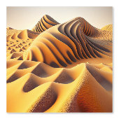 Waves of Gold Behang (Voorkant)