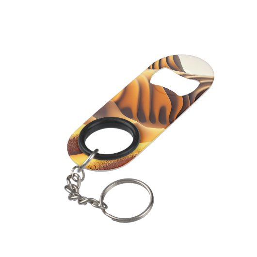 Waves of Gold Mini Flessenopener (Achterkant Gekanteld)