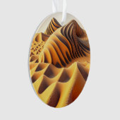 Waves of Gold Ornament (voorkant)