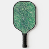Waves of Green Pickleball Paddle (Voorkant)